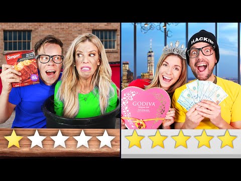 $10  Vs $1,000 Valentine's Day Date