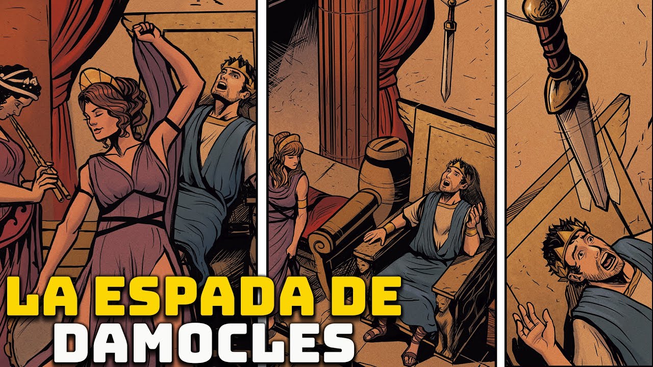 ¿Qué es la espada de Damocles en la mitología griega? ES General
