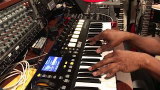 Video thumbnail for Checking out some sounds using the Akai Advance 49 by DJ Kittrell