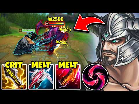 This Tryndamere build melts everything in sight... even TANK Cho'Gath gets one shot