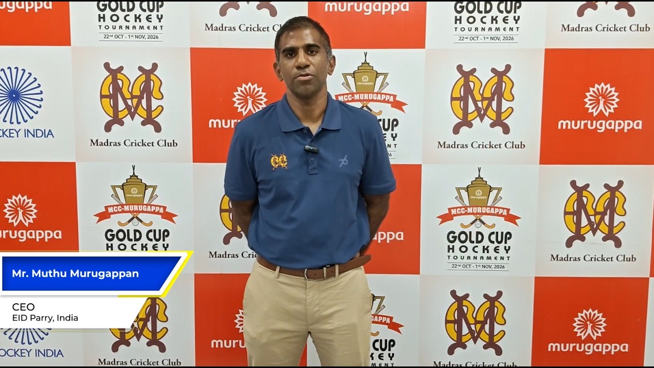Road to 100 | Mr. Muthu Murugappan, CEO, EID Parry, India