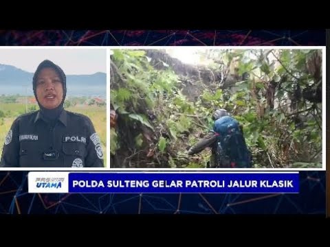 BIDHUMAS POLDA SULTENG, BRIGPOL SITI NURFIKAH BOLOTA PATROLI KLASIK