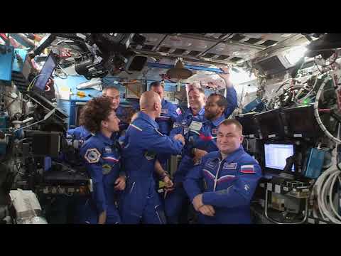 Expedition60 to Expedition 61 Change of Command Ceremony - October 2, 2019