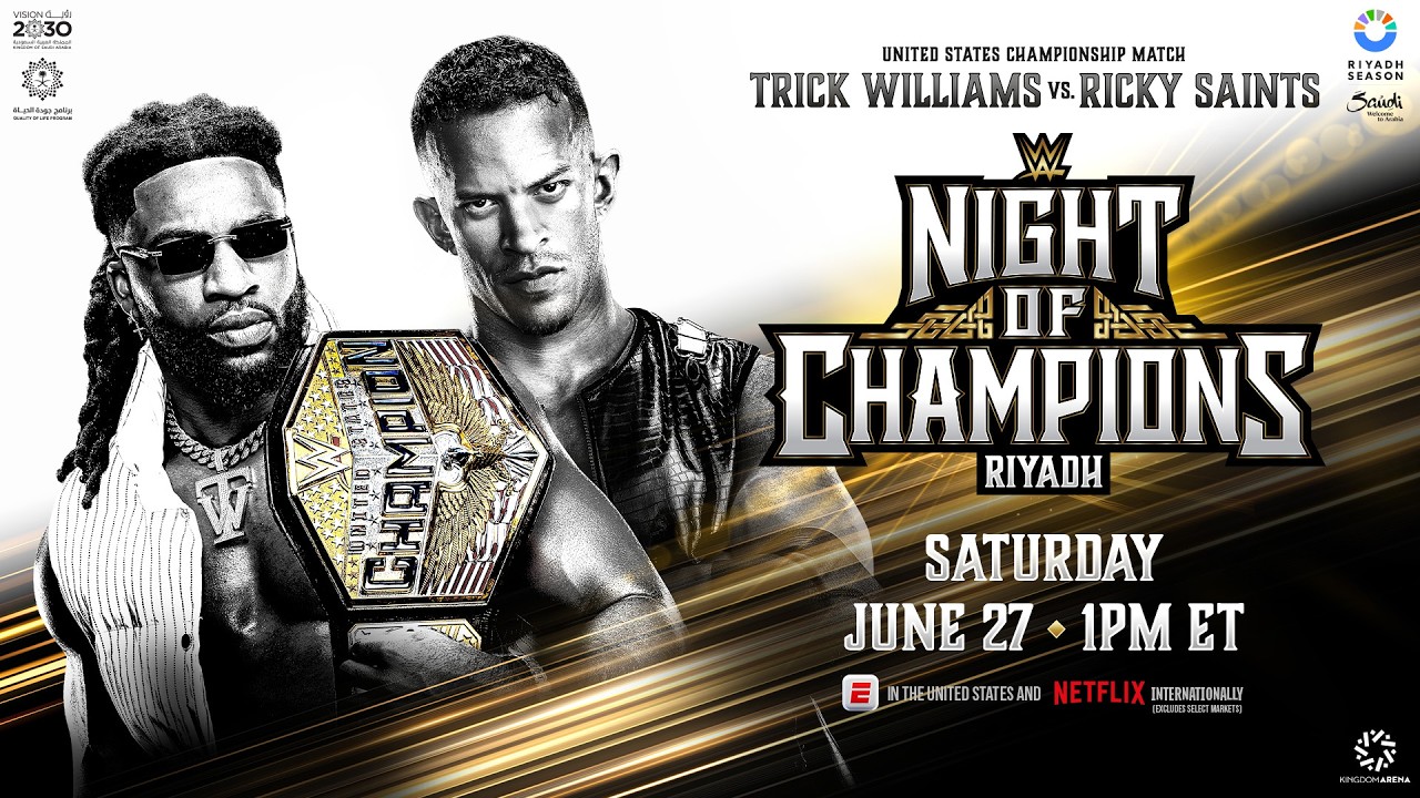 Trick Williams vs. Ricky Saints | United States Title Match: Night of Champions Hype Package