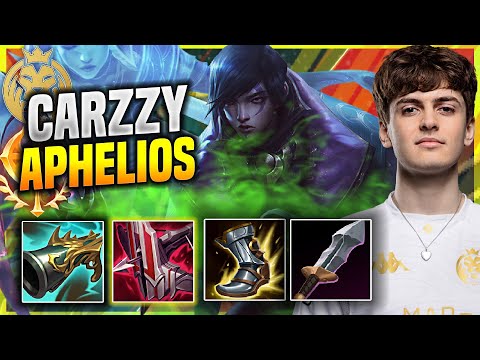 CARZZY IS INSANE WITH APHELIOS! - MAD Carzzy Plays Aphelios ADC vs Kalista! | Patch 11.14