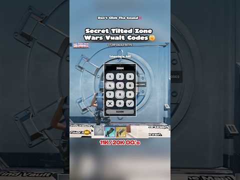 New Secret Tilted Zone Wars Vault Codes 🤫 2025 #fortnite #gaming #fortnitememes