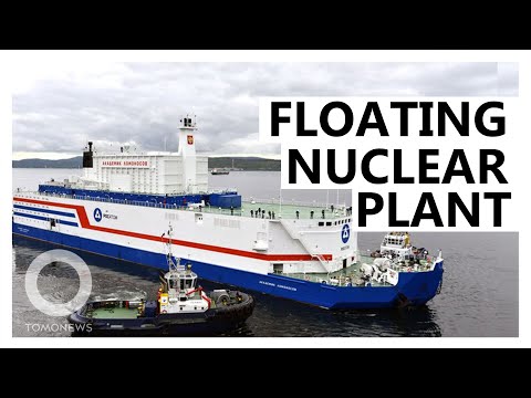 Floating Russian nuclear power plant produces electricity - TomoNews
