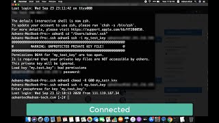 How to generate SSH keys from cPanel and use it in command prompt or Terminal