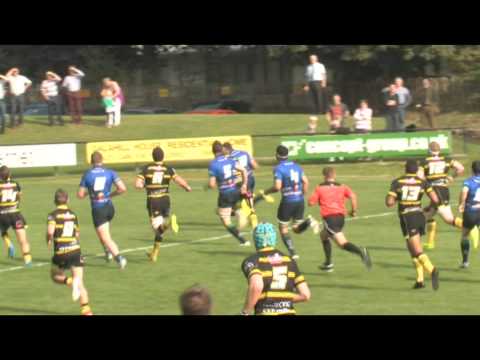 Rugby 2014:15 Melrose v Boroughmuir 13:9:2014 Short Clip HDV 1080i50