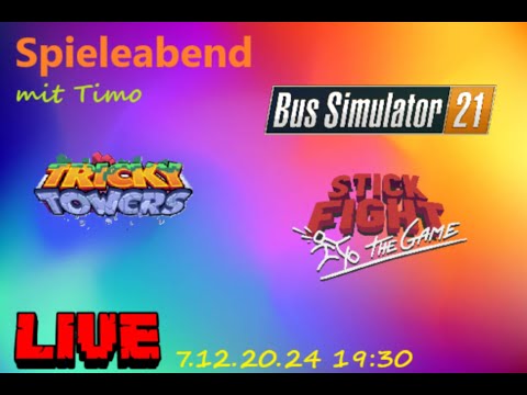 Spieleabend mit Letsplaytimo | Live | [German]