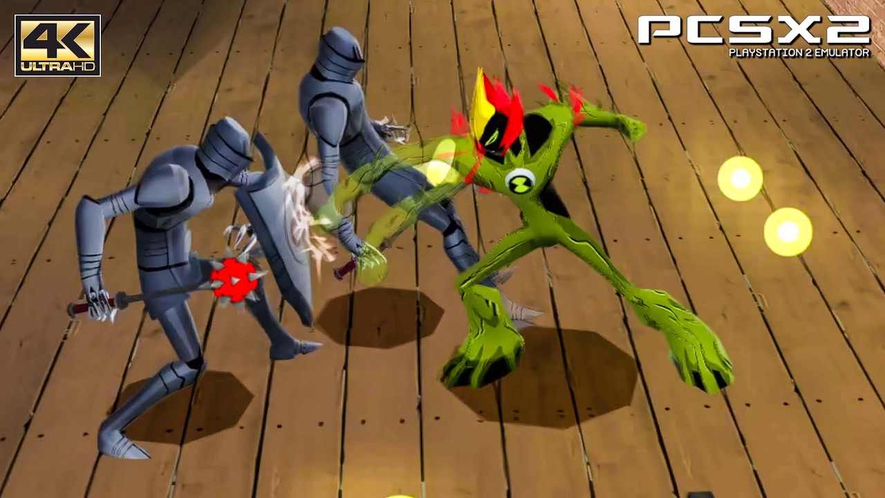 Ben 10: Alien Force - PS2 Gameplay 4k 2160p / 60 FPS LS / HD Textures (PCSX2)