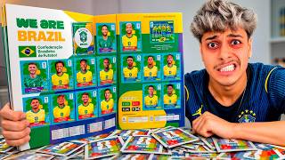 COMPREI 1000 FIGURINHAS E COMPLETEI O ÁLBUM DOURADO DA COPA 2026 thumbnail