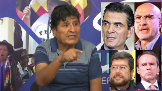 Evo muestra decreto de Rodrigo Paz para privatizar a 15 años para EEUU y robo de recursos naturales
