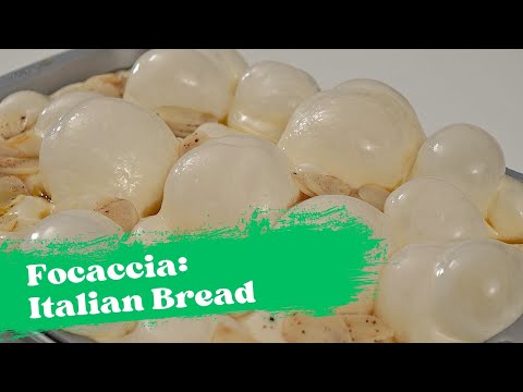 Transform Your Kitchen into an ITALIAN BAKERY: Master the Art of Healthy FOCACCIA BREAD🥖