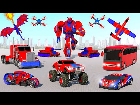 Transformers Battle of Robot: Cliff Hanger Truck Ufo Transform Game | Android iOS Gameplay