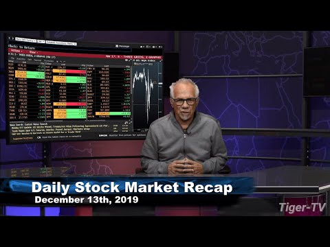 December 13th, The Daily Market Recap on TFNN - 2019