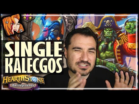 SINGLE KALECGOS = STILL GOOD?! - Hearthstone Battlegrounds