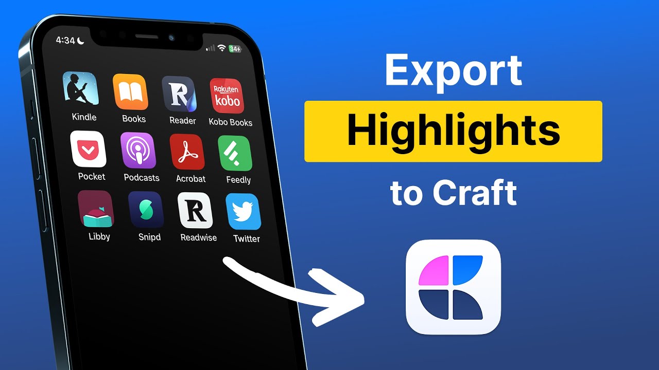 How to Export Your Highlights to Craft