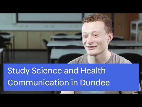 MSc Science & Health Communication | University of Dundee
