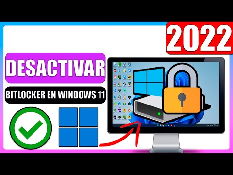 ✅Como desactivar bitlocker en windows 11