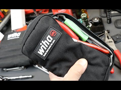 Wiha Universal Tool Pouch Organizer: An elastic grid system for your minimalist off-grid adventures!