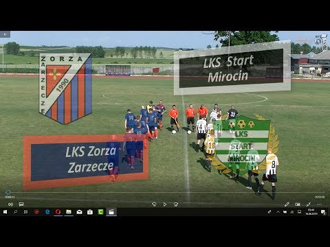 LKS Zorza Zarzecze - LKS Start Mirocin mecz A klasy Przeworsk 15.06.2019