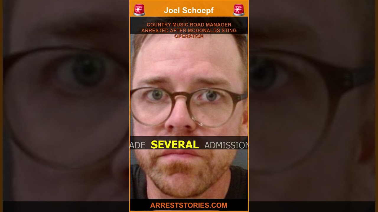 COUNTRY MUSIC ROAD MANAGER ARRESTED AFTER MCDONALDS STING OPERATION