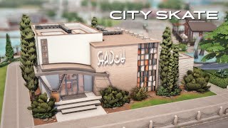 City Skate - Birthday Party Skate Rink Stop Motion | No CC | The Sims 4