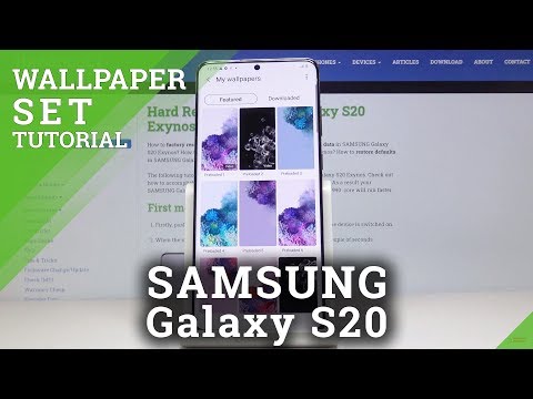 How to Change Wallpaper on Samsung Galaxy S20+ – Make your Phone Unique Among the Others