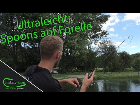 Ultraleicht: Fischen mit Spoons auf Forelle - Tutorial | Fishing-King.de