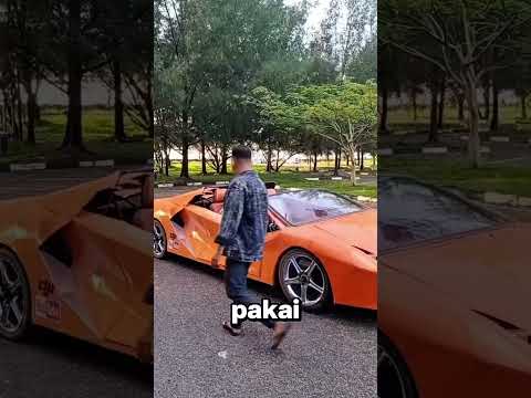 Kreativitas Tanpa Batas: Lamborghini Pakai Motor Yamaha 150cc