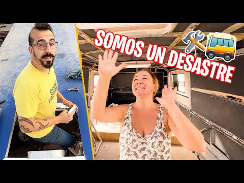 CAMPERIZAR un AUTOBÚS ¡Sin ser MANITAS! ¿Conseguiremos instalar las claraboyas en la casa rodante?
