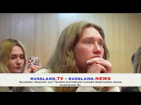 Selenskij reagiert auf Trumps Aufhebung einiger Sanktionen gegen russisches Öl