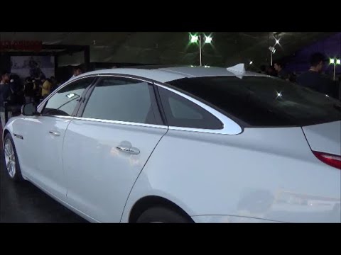 Super Luxury car Jaguar xj 2015