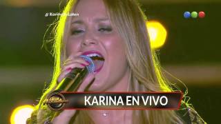 &quot;Con la misma moneda&quot; / Karina La Princesita en vivo - Laten Argentinos
