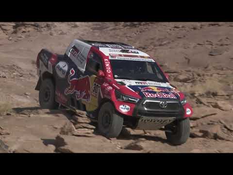 2021年 ダカール・ラリーに参戦中のToyotaGazooRacingステージ3ハイライト動画