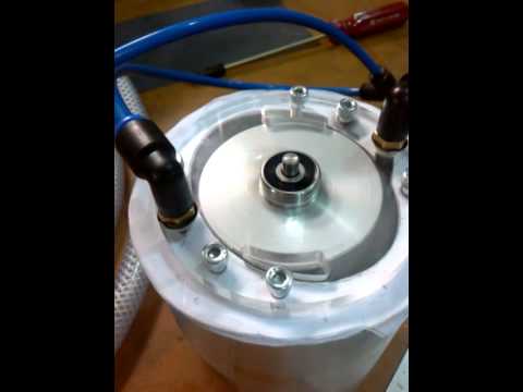 Compressed Air Rotary Vane Engine