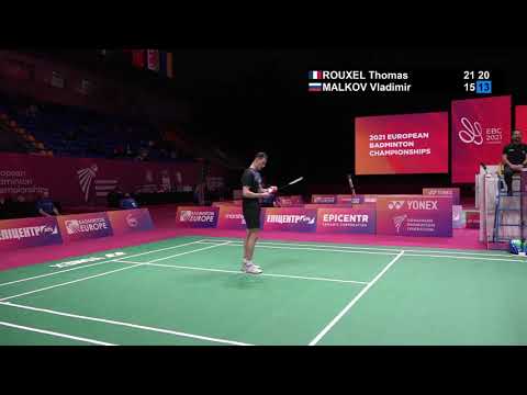 Match point - Thomas ROUXEL vs Vladimir MALKOV - MS R32 #EBC21​​​​​​​