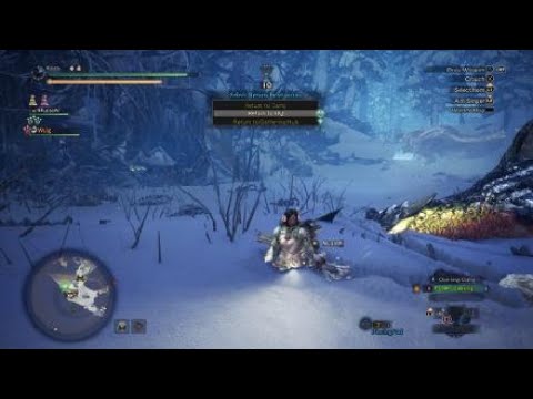 Monster Hunter World: Iceborne - Hunting a Tempered Beotodus