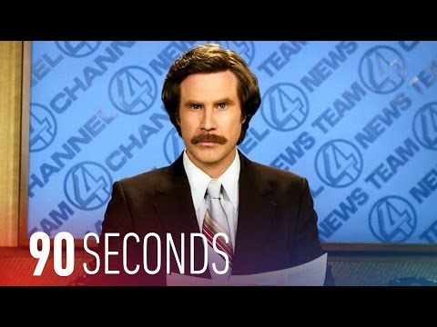 R rated 'Anchorman 2' is coming: 90 Seconds on The Verge