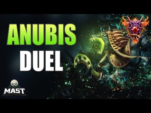 Anubis Duel Gameplay | SMITE Masters Ranked | No Speed Build!