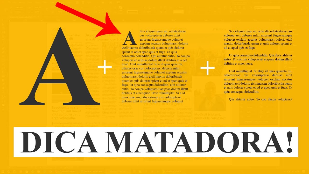 Estilos automáticos no InDesign