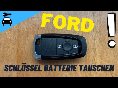 FORD Schlüssel Batterie tauschen Keyless Go 5