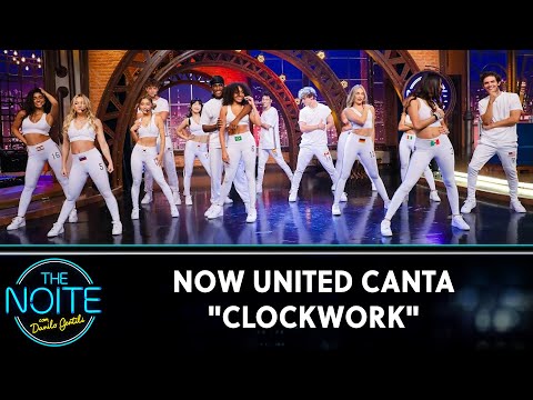 Now United canta "Clockwork" | The Noite (15/11/22)