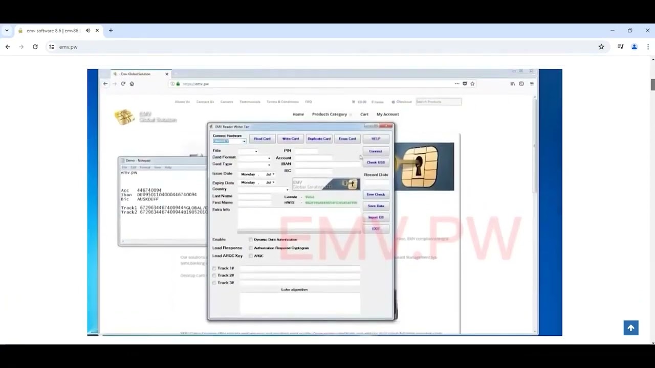 X2 EMV software full tutorial and walkthrough method