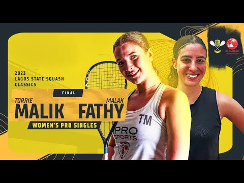 Torrie Malik vs Malak Fathy/2023 Lagos State Squash Classics / Final