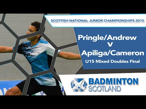 U15 XD - Pringle/Andrew v Apiliga/Cameron