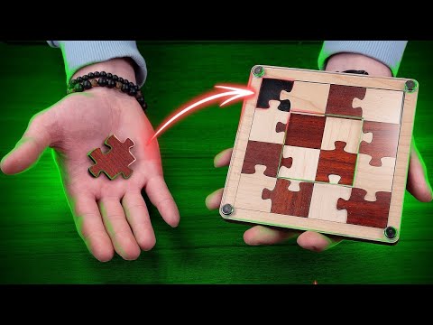 How to fit the last element under the glass - Really difficult puzzle