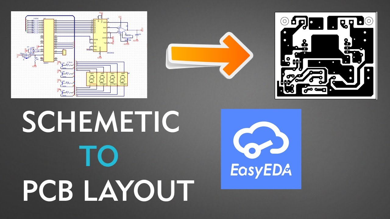 How to convert schemetic diagram into pcb layout step 2 of circuit making