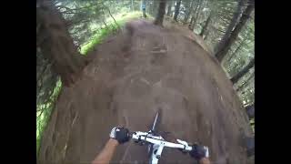 preview picture of video 'Les Houches MTB Downhill - GoPro'